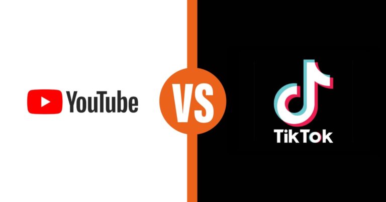 youtube vs TikTok t anteprima link
